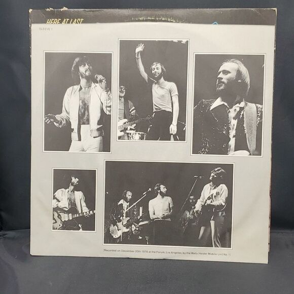 1977 Here at Last BEE GEES Live LP Double Album Record Vinyl - Picture 6 of 16